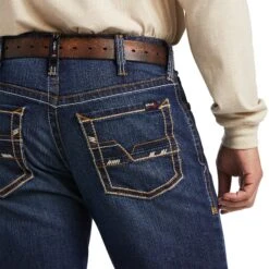 Ariat Men's FR M4 Relaxed DuraStretch Stillwell Bootcut Jeans 10039283 -Ariat Style S22 MNS WORK 10039283 detail02