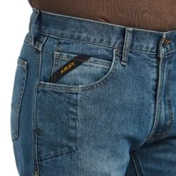 Ariat® Men's Rebar M5 DuraStretch Stackable Straight Leg Jean 10039288 -Ariat Style S22 MNS WORK 10039288 detail01