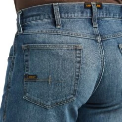 Ariat® Men's Rebar M5 DuraStretch Stackable Straight Leg Jean 10039288 -Ariat Style S22 MNS WORK 10039288 detail02