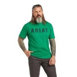 Ariat Men's Rebar Cotton Strong Block Amazon T-shirt 10039409