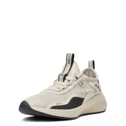 Ariat® Ladies Ignite Eco Cream Lace Up Shoes 10040407 -Ariat Style S22 WMS ENGL 10040407 3 4 front 1