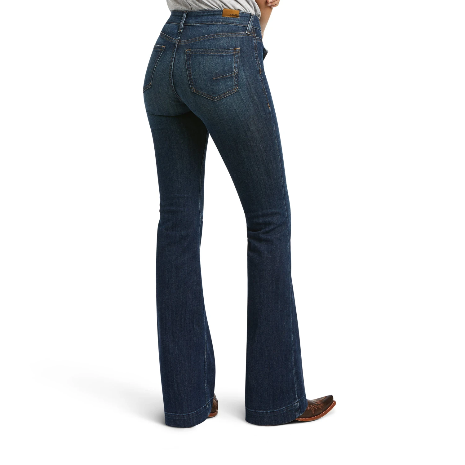 Ariat Ladies Slim Trouser High Rise Bessie Pacific Washed Jeans 10039597 1 Ariat Ladies Slim Trouser High Rise Bessie Pacific Washed Jeans 10039597