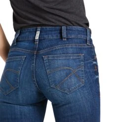 Ariat® Ladies REAL Mid Rise Candace Straight Leg Jean 10039608 8 Ariat® Ladies REAL Mid Rise Candace Straight Leg Jean 10039608 -Ariat Style S22 WMS WEST 10039608 detail02