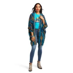 Ariat® Ladies Ella Multi Print Kimono Wrap 10039848
