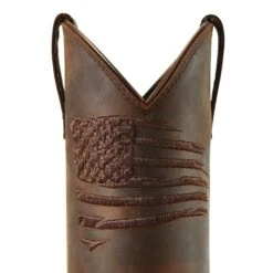 Ariat® Ladies Anthem Patriot Distressed Brown Square Toe Boots 10040271 -Ariat Style S22 WMS WEST 10040271 detail01 0454e89a 0875 4209 bac3 7512c713a7cd