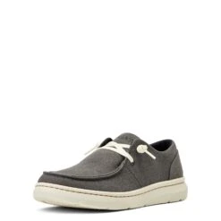 Ariat Ladies Hilo Washed Black Slip On Shoes 10040309 -Ariat Style S22 WMS WEST 10040309 3 4 front 1