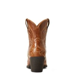 Ariat® Ladies Chandler Western Tangled Tan Snip Toe Booties 10040340 -Ariat Style S22 WMS WEST 10040340 heel