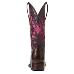 Ariat Ladies Sienna VentTEK 360 Dark Brown Western Boots 10040378 -Ariat Style S22 WMS WEST 10040378 heel