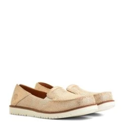 Ariat® Ladies Cruiser Rose Gold Metallic Slip On Shoes 10040381 -Ariat Style S22 WMS WEST 10040381 pair