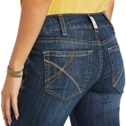 Ariat Ladies Vicky R.E.A.L™ Denim Boot Cut Jeans 10040798 -Ariat Style S22 WMS WEST 10040798 detail02
