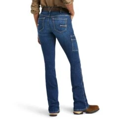 Ariat® Ladies Rebar Work Flex Riveter Boot Cut Jeans 10039142