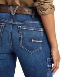 Ariat® Ladies Rebar Work Flex Riveter Boot Cut Jeans 10039142 -Ariat Style S22 WMS WORK 10039142 detail03