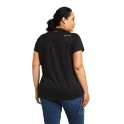 Ariat® Ladies Rebar Polartec Elite All Season Work T-Shirt 10039612 -Ariat Style S22 WMS WORK 10039612 back plus