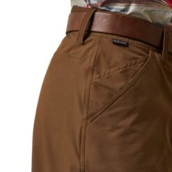 Ariat® Men's Tek 8" Teak Brown Shorts 10043181 -Ariat Style S23 MNS WEST 10043181 detail02