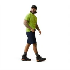 Ariat® Men's Rebar Cotton Strong™ Graphic Lime & Black T-Shirt 10043487 -Ariat Style S23 MNS WORK 10043487 full