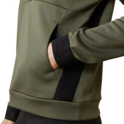 Ariat® Ladies Breathe 1/2 Zip Beetle Green Sweatshirt 10043391 -Ariat Style S23 WMS ENGL 10043391 detail02