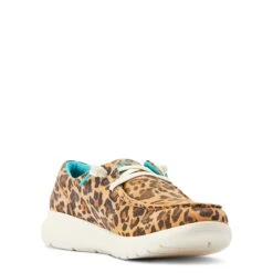 Ariat® Ladies Hilo Lively Leopard Print Slip On Shoes 10044587 -Ariat Style S23 WMS WEST 10044587 medial