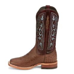 Tony Lama® Ladies Tinrose Brown Leather Western Boots SA6208 -Ariat Style SA6208 3