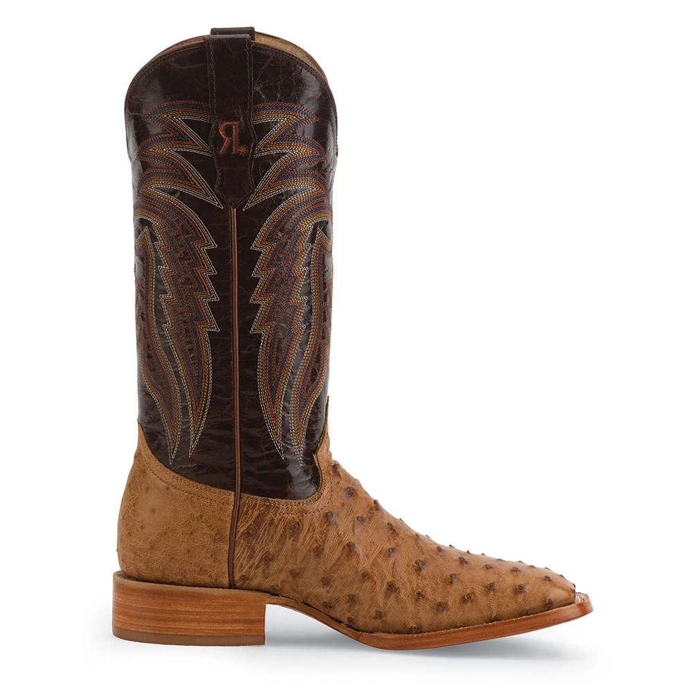 R. Watson Men's Antique Saddle Full QuillBoots RW4603-2 4 R. Watson Men's Antique Saddle Full QuillBoots RW4603-2 - Image 4