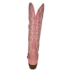 Caborca Silver® Tennessee Whiskey Gamuza Rosa Snip Toe Boots SLMAF056 -Ariat Style SLMAF056 4