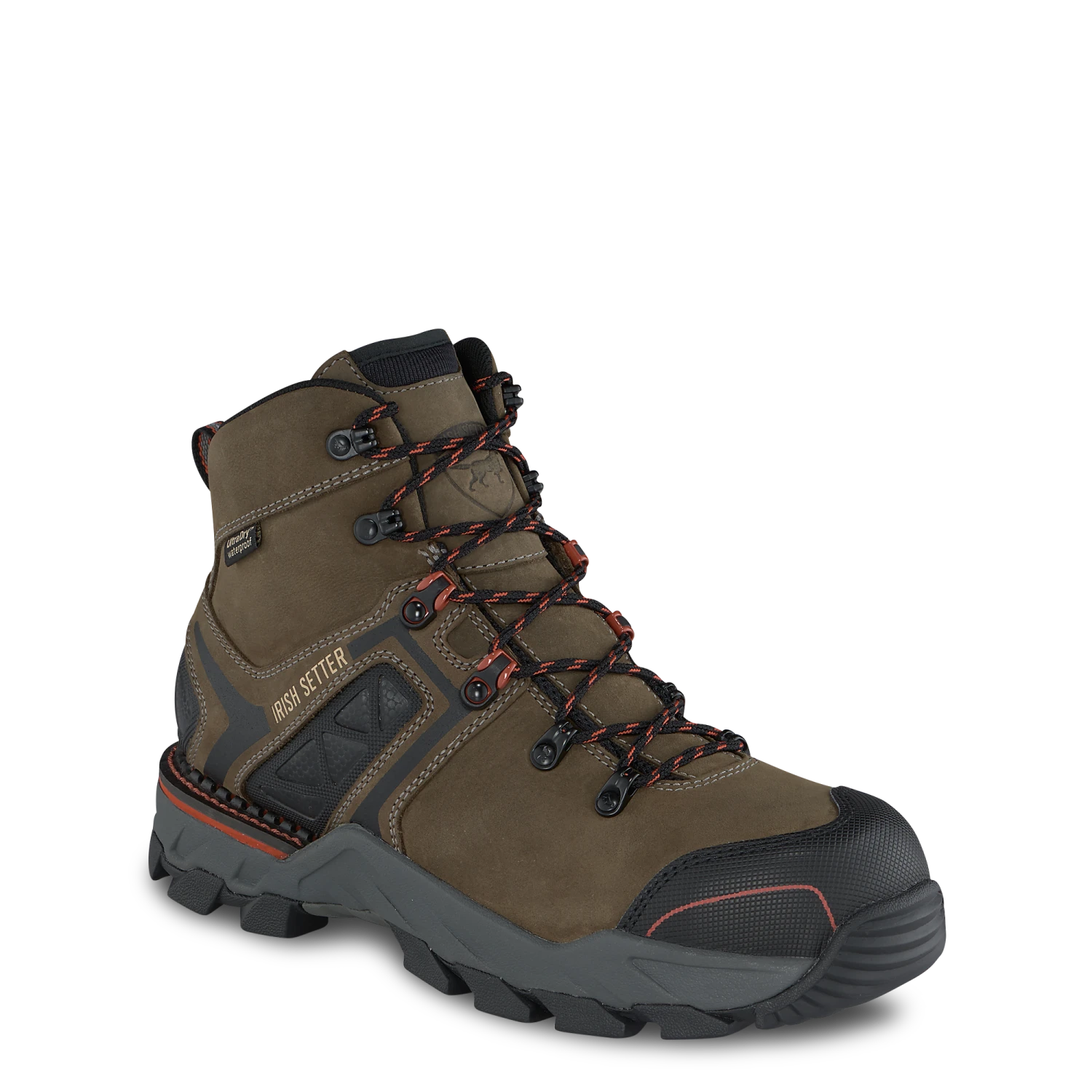 Irish Setter By Red Wing Men's Crosby Safety Toe Lace-Up Work Boot 83628 1 Irish Setter By Red Wing Men's Crosby Safety Toe Lace-Up Work Boot 83628