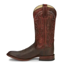 Tony Lama Men's Patron Bomber Brown Round Toe Western Boots TL3009 11 Tony Lama Men's Patron Bomber Brown Round Toe Western Boots TL3009 -Ariat Style TL3009 617x563 Instep