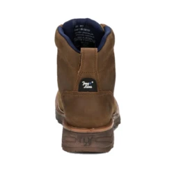 Tony Lama® Men's Conductor 6" Brown Composite Moc Toe Boots TW3410 -Ariat Style TW3410e