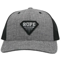 Hooey Ladies Rope Like A Girl Grey & Black Snapback Hat 2149T-GYBK -Ariat Style Untitled 1 1000x1000 5cf8cf3a 8024 4c4f 95bc be7ce49ce21c