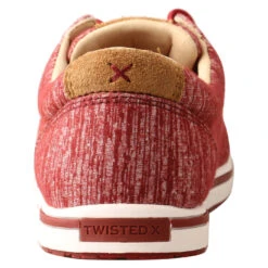 Twisted X Ladies Kicks Casual Lace Round Toe Red Shoe WCA0049 -Ariat Style WCA0049 06