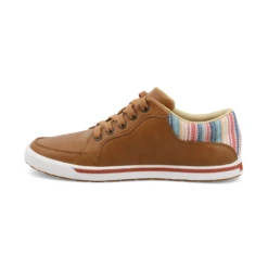 Twisted X® Ladies Tan & Pink Multicolor Lace Up Shoes WCA0072 -Ariat Style WCA0072c