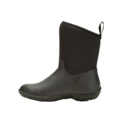 Muck Boot Company Muck® Ladies Muskster Ll Mid Black & Rose Waterproof Boots WM2-1ROS -Ariat Style WM2 1ROS