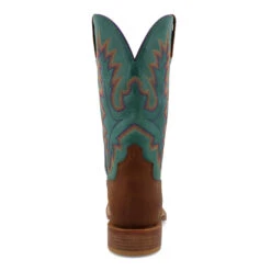 Twisted X Ladies Tech X Cinnamon & Turquoise Square Toe BootsWXTL001 -Ariat Style WXTL001 06