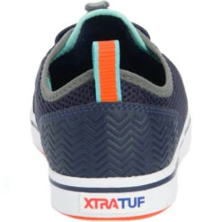 XTRATUF Men's Riptide Navy Water Shoes XMR-201 -Ariat Style XMR201 4 EXTRALARGE