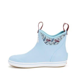 XTRATUF Ladies Salmon Sisters 6" Light Blue Ankle Deck Boots XWAB-2BM -Ariat Style XWAB 2BM 2