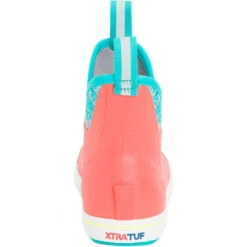 XTRATUF Ladies Coral Ankle Deck Boots XWAB-4CH -Ariat Style XWAB4CH 4 EXTRALARGE