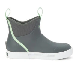XTRATUF Ladies Wheelhouse Ankle Gray Deck Boot XWW-700 -Ariat Style XWW 700 2