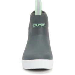 XTRATUF Ladies Wheelhouse Ankle Gray Deck Boot XWW-700 -Ariat Style XWW 700 3