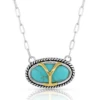 Montana Silversmiths® Ladies YellowstoneTurquoise Necklace YELNC5300