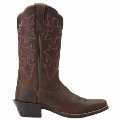 Ariat Ladies Round Up Square Toe Boots 10014172 -Ariat Style a1 ff79c676 589b 43e2 a950 5d0a6ef7a602