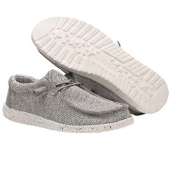 Hey Dude Men's Wally Sox Ash Shoes 110353500 -Ariat Style ash2