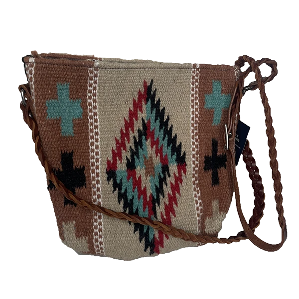 Twisted X® Ladies Aztec PrintCanvas Handbag XWLB-132 1 Twisted X® Ladies Aztec PrintCanvas Handbag XWLB-132