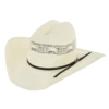 Justin Bangora Woven Cream White Straw Hat JS0156BANG40