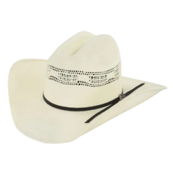 Justin Bangora Woven Cream White Straw Hat JS0156BANG40