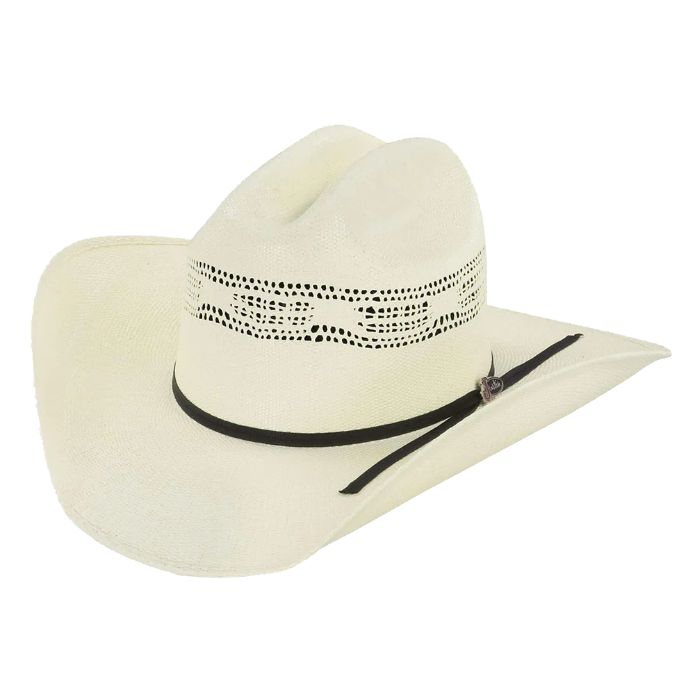 Justin Bangora Woven Cream White Straw Hat JS0156BANG40 1 Justin Bangora Woven Cream White Straw Hat JS0156BANG40