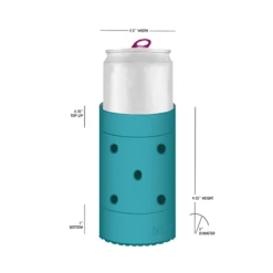 Bogg Bag Boozie Slim Turquoise Koozie BBS-TUR