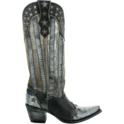 Yippee Ki Yay By Old Gringo Ladies Bloom Stars & Stripes Boots YL470-1 -Ariat Style bloom womens 950733