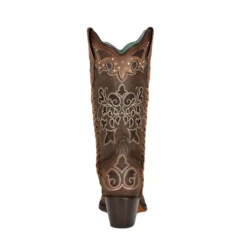 Corral Boots Corral® Ladies Inlay & Crystal Embroidery Woven Pointed Toe Boots C3933 -Ariat Style c3933c