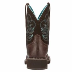 Ariat Ladies Fatbaby Heritage Dapper Royal Choc Short Boots 10016238 -Ariat Style dd9008 5 9a6b8937 e4d7 41cd 8943 17f2f99ca324