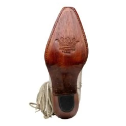 Junky Gypsy Ladies Spirit Animal Shortie Champagne Boots JG0040G -Ariat Style jg0040g spiritanimalshortie champagnemetallicsilvercharo ps9 20210730