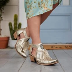 Junk Gypsy By Lane Ladies Kiss Me At Midnight Metallic Booties JG0066B -Ariat Style jg0066b kissmeatmidnight champagnemetallic ls1 210322 800x 1d0a742c a570 4137 a5c6 c73c723b1c1d